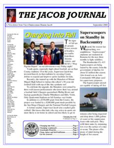 THE JACOB JOURNAL A Newsletter from Vice Chairwoman Dianne Jacob Serving the Cities of: El Cajon La Mesa