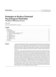 Dis Manage Health Outcomes 2003; 11 (1): [removed][removed]/$[removed]REVIEW ARTICLE  © Adis International Limited. All rights reserved.