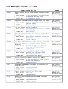 Microsoft Word - Active MRF Support Project100306.doc