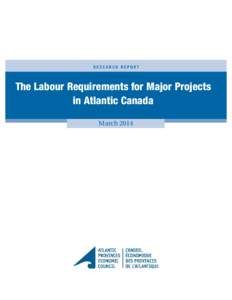 Eastern Canada / International Labour Organization / Canada / Atlantic Provinces Economic Council / Newfoundland and Labrador / Provinces and territories of Canada