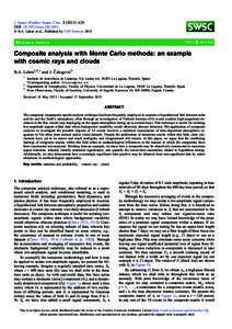 J. Space Weather Space ClimA29 DOI: swsc  B.A. Laken et al., Published by EDP Sciences 2013 OPEN