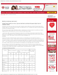 2008 Report Card - Air Pollution - Heart and Stroke Foundation of Canada