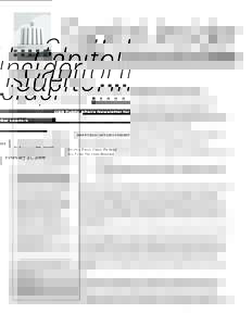 February 2009 Capitol Insider
