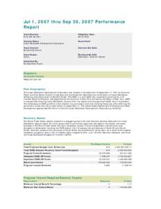 Microsoft Word - Quarterly Report - Oct '08.doc