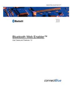 Microsoft Word - cb_bluetooth_web_enabler_application_scenarios_1_0.doc