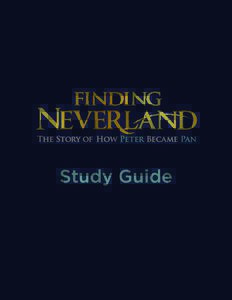 Peter Pan / Fiction / Film / Literature / English-language films / J. M. Barrie / British films / Kingdom Hearts characters / George Llewelyn Davies / Finding Neverland / Llewelyn Davies boys / Peter and Wendy