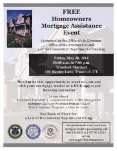 CT Foreclosure Event flyer_May2014-v2.indd