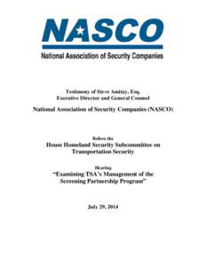 Aftermath of the September 11 attacks / Access control / Transportation Security Administration / FirstLine Transportation Security /  Inc. / Aviation and Transportation Security Act / Airport security / Screener / Kansas City International Airport / Covenant Aviation Security / Security / Aviation security / Transportation in the United States