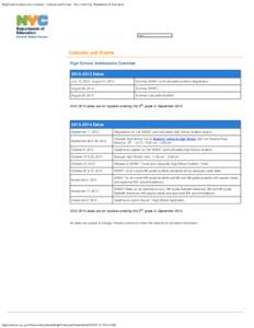 Specialized high schools in New York City / New York City Department of Education / Specialized High Schools Admissions Test / Brooklyn Technical High School / Fiorello H. LaGuardia High School / Fiorello La Guardia / Education in New York City / Education in New York / New York