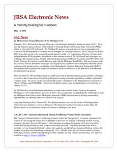 Criminology / Abuse / Criminal justice / Human rights in the United States / National Criminal Justice Association / Justice Research and Statistics Association / Incarceration in the United States / Recidivism / United States Bureau of Justice Statistics / Crime / Ethics / Law enforcement