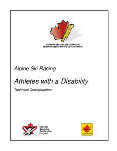 Part 1: Stages coaches may go through when working for the first time with a person with a disability