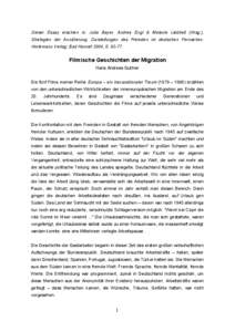 Dieser Essay erschien in: Julia Bayer, Andrea Engl & Melanie Liebheit (Hrsg.), Strategien der Annäherung. Darstellungen des Fremden im deutschen Fernsehen. Horlemann Verlag: Bad Honnef 2004, S[removed].