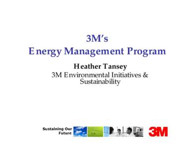 3M’s Energy Management Program