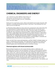 Petroleum products / Coal / Liquid fuels / Fluid catalytic cracking / Cracking / Fischer–Tropsch process / Eugene Houdry / Oil refinery / Synthetic fuel / Chemistry / Chemical engineering / Oil refining