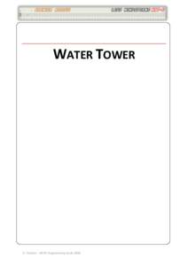 PREMIER RESCUE  LEGO MINDSTORMS NXT-G WATER TOWER