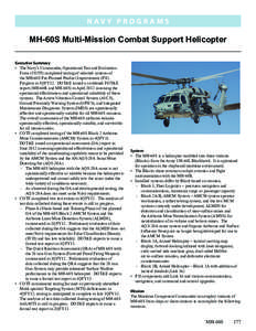 Watercraft / AN/AQS-20A / Sonar / Sikorsky SH-60 Seahawk / Boeing AH-6 / Operational Test and Evaluation Force / Sikorsky UH-60 Black Hawk / MD Helicopters MH-6 Little Bird / AGM-114 Hellfire / Military helicopters / Military aircraft / Aircraft