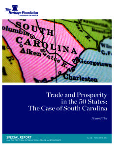 Trade and Prosperity in the 50 States: