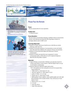 The NOAA Ship Okeanos Explorer Education Materials Collection  o c