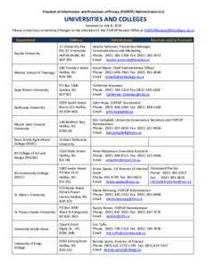 Atlantic School of Theology / Technology / T.37 / Fax