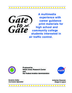 A multimedia experience with career guidance print materials for high school and community college