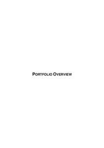 PORTFOLIO ADDITIONAL ESTIMATES STATEMENTS