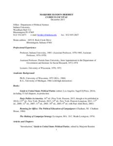 Political science / Politics / John Aldrich / United States / Mitchell A. Seligson / Independent / American Political Science Association / Year of birth missing