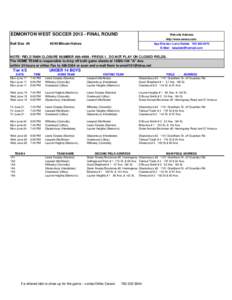 2013 Schedules Final  Round U14.xlsx