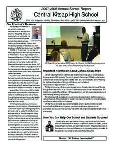 Outcome-based education / Central Kitsap High School / Central Kitsap School District / North Kitsap School District / Eagle Harbor High School / Education / Education in Washington / Washington Assessment of Student Learning