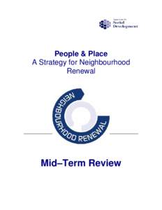 Neighbourhood Renewal Fund / Science / Urban renewal / New Deal for Communities / Neighbourhood / Impact evaluation / Public housing / Government of the United Kingdom / Evaluation / Local government in England