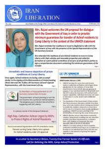 NoNews Bulletin of the Foreign Affairs Committee of the National Council of Resistance of Iran 6 February 2012