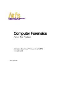 Microsoft Word - ISFS_ComputerForensics_part2_20090806.doc
