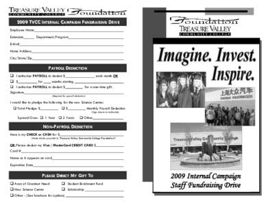 Internal Campaign Brochure