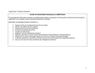 Business / Legal professions / Private law / Paralegal / Types of business entity / Companies Act / Limited Liability Partnerships Act / Limited liability partnership / Liquidator / Law / United Kingdom company law / Partnerships