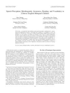 Journal of Educational Psychology 2010, Vol. 102, No. 2, 367–380 © 2010 American Psychological Association/$12.00 DOI: a0017850