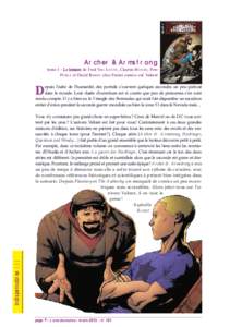 Archer & Armstrong tome 3 - Le lointain de Fred VAN LENTE, Clayton HENRY, Pere PÉREZ et David BARON chez Panini comics col. Valiant D