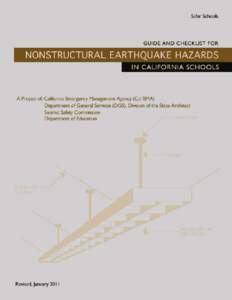 This page intentionally left blank.  GUIDE AND CHECKLIST FOR NONSTRUCTURAL EARTHQUAKE HAZARDS