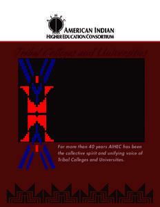 Tribal Colleges and Universities  For more than 40 years AIHEC has been the collective spirit and unifying voice of Tribal Colleges and Universities.