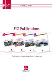 FIG PUBLICATIONs  FIG Publications LATIONS  FIG REGU