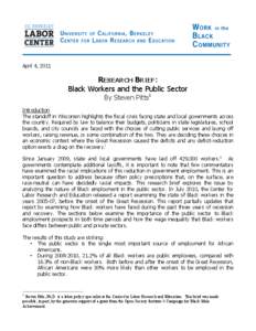 Microsoft Word - Blacks and the Public Sector Final Draft3[removed]doc