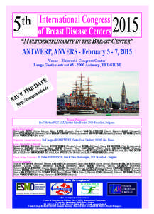 Save the Date - 5th IBDC - Version 7:Mise en page[removed]:28 Page 2  5 th International Congress