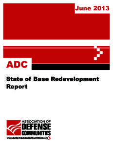 ADC State of Base Redevelopment Report