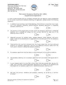 Accessory Dwelling Unit / Housing / Property / Single-family detached home / Accessory / Primary residence / Zoning / Apartment / Unit / Real estate / Urban studies and planning / Land law