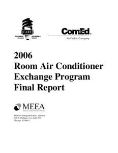 Microsoft Word - ComEd Room Air Conditioner Final Report.doc