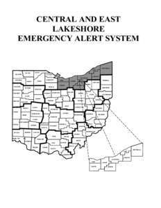 CENTRAL AND EAST LAKESHORE EMERGENCY ALERT SYSTEM ASHTABULA LAKE