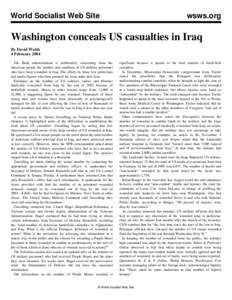 Contemporary history / Occupation of Iraq / Politics of Iraq / Casualties of the Iraq War / Gulf War / Invasion of Iraq / Iraq under U.S. Military Occupation / Multi-National Force – Iraq / Iraq–United States relations / Presidency of George W. Bush / Iraq War