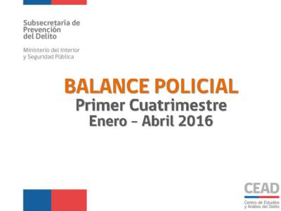 En enero-abril 2016 se registranDMCS menos que igual periodo,6% de disminución en la tasa 6,9%