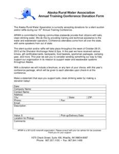 Microsoft Word - Donation Form
