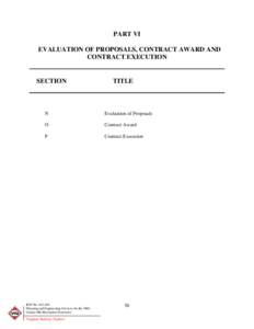 Richmond /  Fredericksburg and Potomac Railroad / Northern Virginia / Transportation in Arlington County /  Virginia / Virginia Railway Express / Contract law / Request for proposal / Union Station / Contract / Transportation in the United States / Rail transportation in the United States / Business