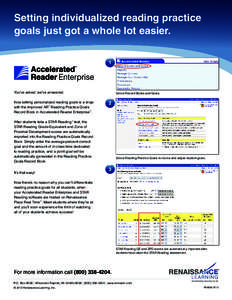 Accelerated Reader / Linguistics / Applied linguistics / Orthography / Writing systems / Zone of proximal development / Reading / Enterprise / Education / STAR / Renaissance Learning