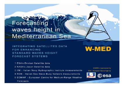 WMED Architecture Raw data Italian buoys network